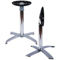 Designer Series Foldable Aluminum Table Base - 30" Table Ht