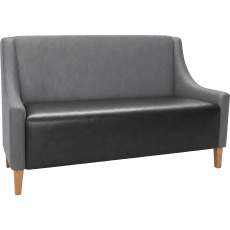 Torqela Plain Back Lounge Booth with Arms