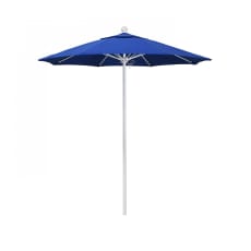 7.5 ft Casey Matted White Aluminum Commercial Umbrella