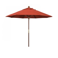 9 ft Ventura Wood Commercial Umbrella