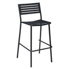 Ella Outdoor Bar Stool in Black