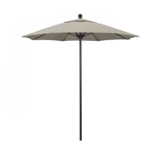 9 ft Casey Stone Black Aluminum Commercial Umbrella