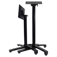 Black Folding Aluminum Table Base 
