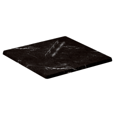Resin Table Top in Black Marble Finish