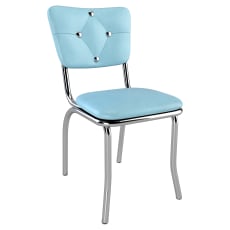 Diamond Button Tufted Diner Chair