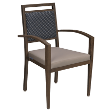 Cortona Aluminum Arm Chair