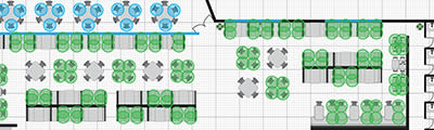 Restaurant Floor Plan Considerations for COVID-19