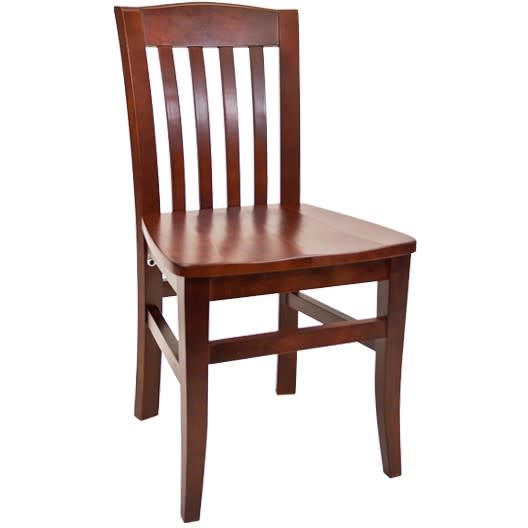 Beechwood Vertical Slat Chair