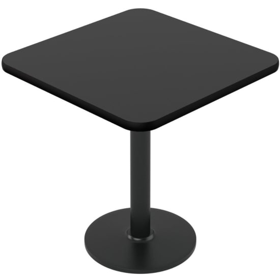 42'' Round Restaurant Table Top with Black or Mahogany Reversible Laminate Top 