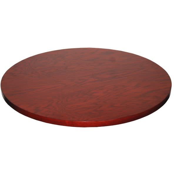 Eased Edge NEW 24"x24" square  Wooden Veneer Restaurant Table top in Mohogany 