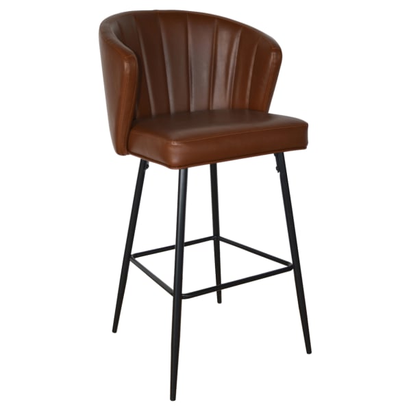 deco style restaurant bar stool