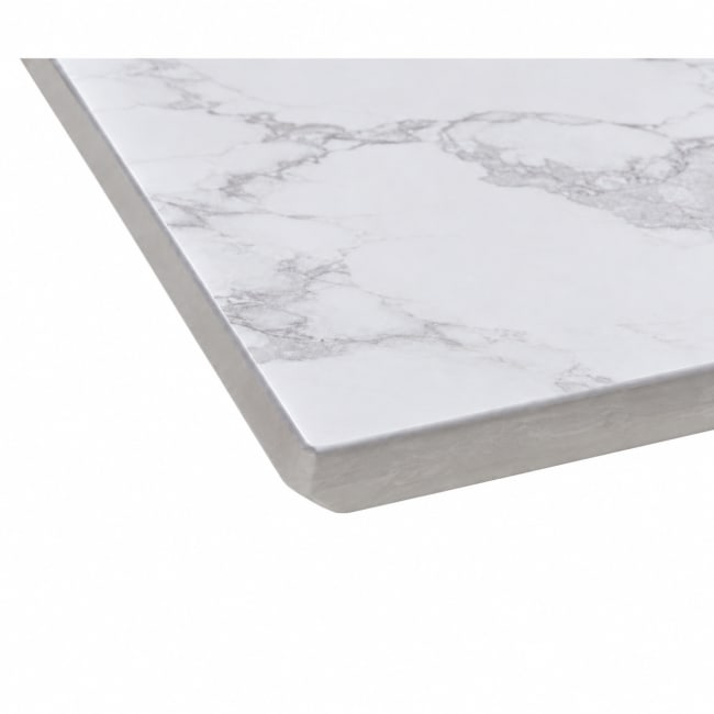 Commercial laminate table surfaces in a restaurant environment