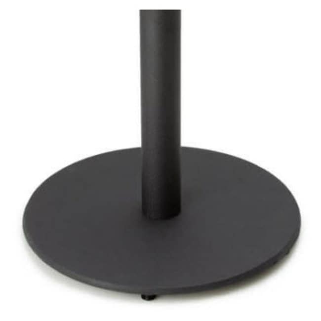 Round restaurant table base