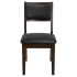 Stella Wood Chair with Padded Back Thumbnail 2