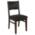 Stella Wood Chair with Padded Back Thumbnail 1