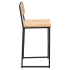 Indy Metal Bar Stool with Wood Back Thumbnail 2