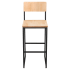 Indy Metal Bar Stool with Wood Back Thumbnail 3