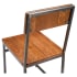Industrial Series Metal Chair with a Wood Back Thumbnail 6