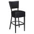 Lumme Padded Back Metal Bar Stool Thumbnail 1