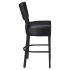 Lumme Padded Back Metal Bar Stool Thumbnail 3