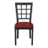 Window Back Metal Chair Thumbnail 2
