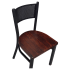 Checker Back Metal Chair Thumbnail 5
