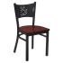 Cafe Metal Chair Thumbnail 1