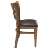 Premium US Made Vertical Slat Wood Chair Thumbnail 3