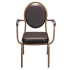 Hourglass Stack Chair with Arms Thumbnail 2