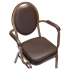 Hourglass Stack Chair with Arms Thumbnail 4