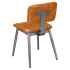 Ethan Metal Chair in Clear Coat Thumbnail 2