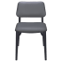 Luca Metal Chair with Padded Back Thumbnail 2