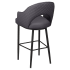 Invicta Metal Lounge Bar Stool Thumbnail 4