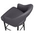 Invicta Metal Lounge Bar Stool Thumbnail 6