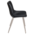 Luna Metal Chair in Clear Coat Finish Thumbnail 3