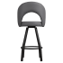 Premium Yali Bucket Swivel Bar Stool Thumbnail 4