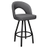 Premium Yali Bucket Swivel Bar Stool Thumbnail 1