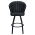 Premium Aria Metal Swivel Bar Stool Thumbnail 2