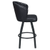 Premium Aria Metal Swivel Bar Stool Thumbnail 3