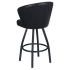 Premium Aria Metal Swivel Bar Stool Thumbnail 4