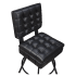 Trionfo Tufted Premium Bucket Bar Stool with Circular Frame Thumbnail 5