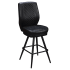 Tesoro Diamond Back Premium Bucket Bar Stool with Square Frame Thumbnail 1