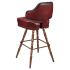 Gioco Premium Casino Bucket Bar Stool with Vintage Frame Thumbnail 4