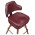 Gioco Premium Casino Bucket Bar Stool with Vintage Frame Thumbnail 5