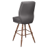 Tesoro Diamond Back Premium Bucket Bar Stool with Vintage Frame Thumbnail 4