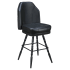 Giada Premium Casino Bucket Bar Stool with Vintage Frame Thumbnail 1