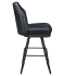 Giada Premium Casino Bucket Bar Stool with Vintage Frame Thumbnail 3