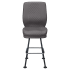 Tesoro Diamond Back Premium Bucket Bar Stool with Arched-Oval Frame Thumbnail 2