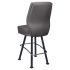Tesoro Diamond Back Premium Bucket Bar Stool with Arched-Oval Frame Thumbnail 4
