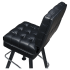 Trionfo Tufted Premium Bucket Bar Stool with Arched-Oval Frame Thumbnail 6